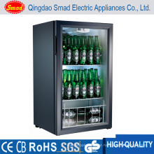 Porta de Vidro Mesa Top / Counter Top Bar Refrigerador Refrigerador portátil Display Cooler